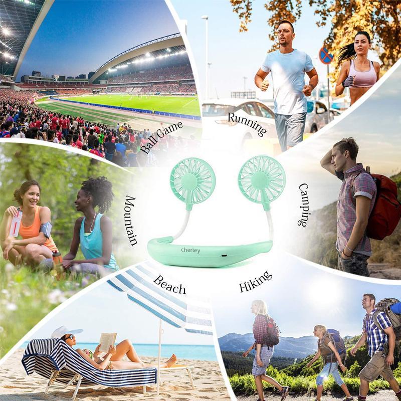 Norvo | Battery Mini Neck Fans