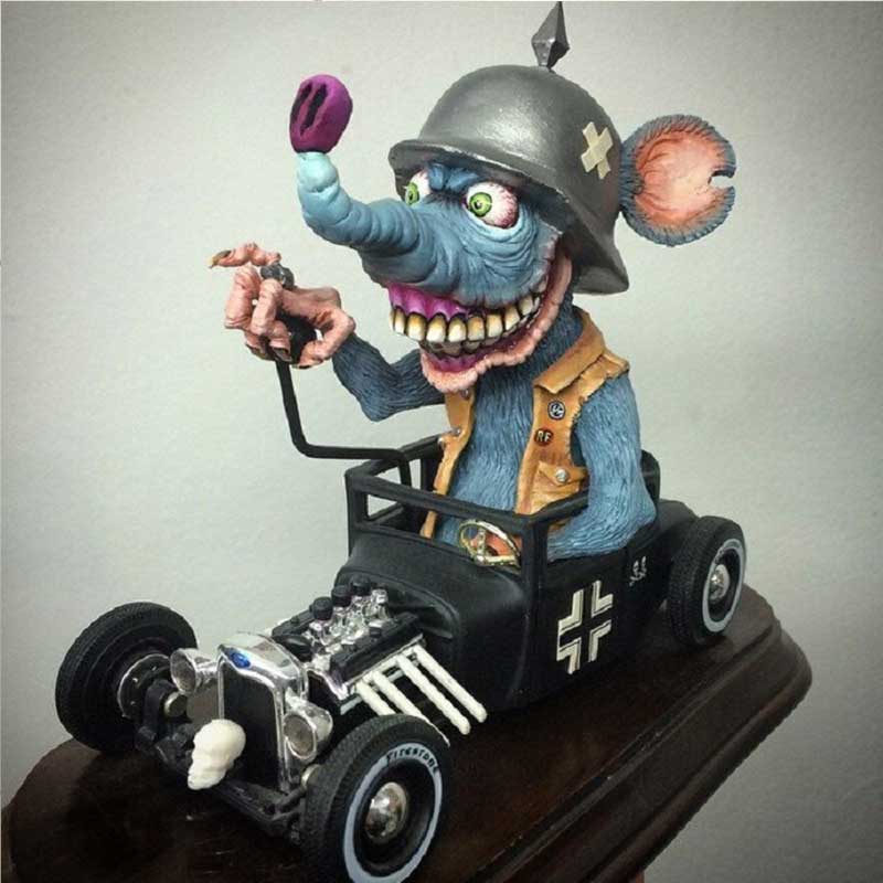Sinne Stor Mun Monster Statuer | Norvo