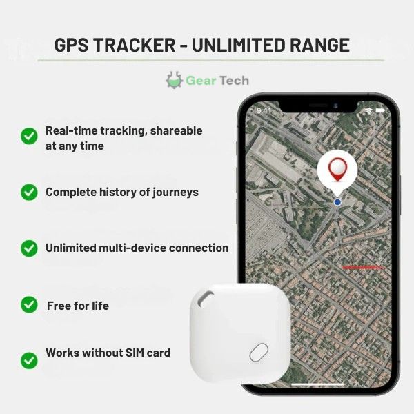 Norvo | GPS Tracker for Cars | Sanntidssporing, IP67 Vanntett & Ingen abonnement kreves for iOS-brukere