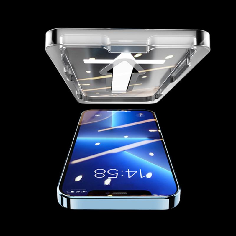 Norvo | Anti-Spy Skjermbeskytter Med Auto Justeringssett For iPhone