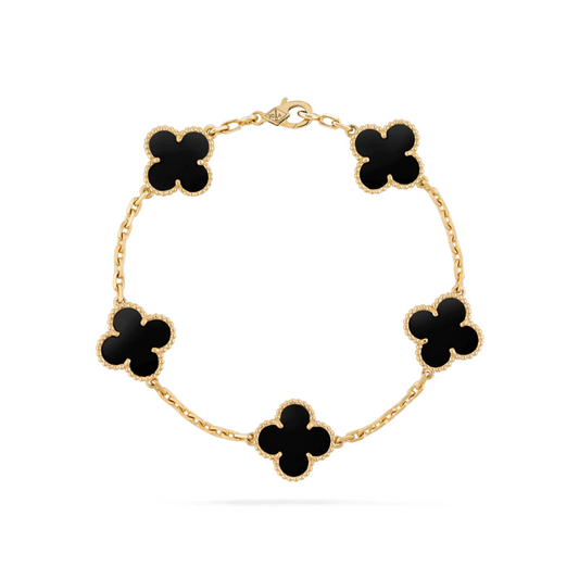 Norvo | Clover Luck Armbånd | Elegant og Hypoallergenisk | Justerbart