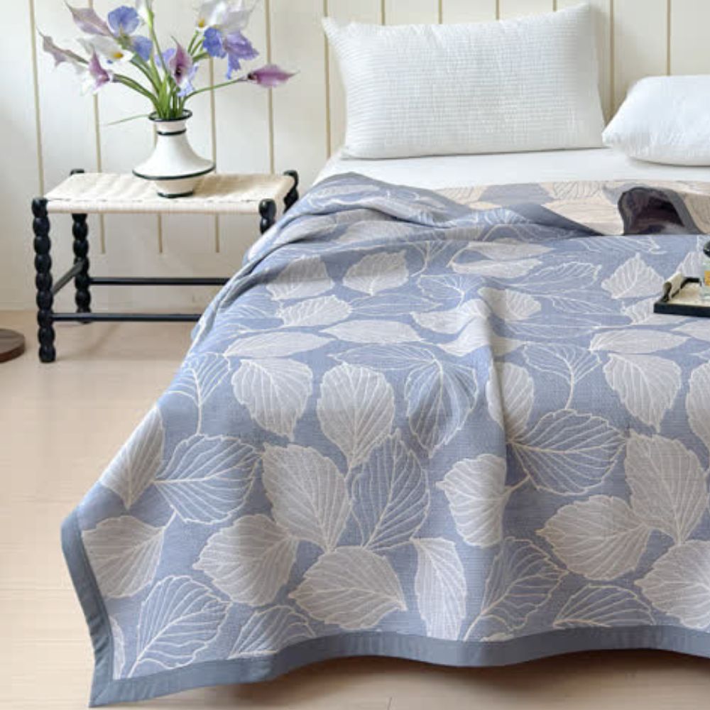Norvo | Mulberry Leaf Cotton Triple Gauze Blanket