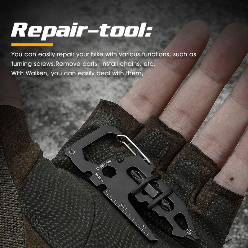 Norvo | Bærbar multifunksjonell EDC nøkkelring