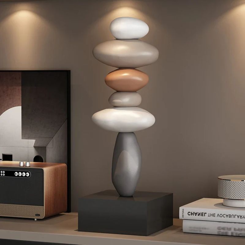 Norvo | Balanture Skulptur – Moderne Zen Dekor for en Fredelig og Avslappende Atmosfære