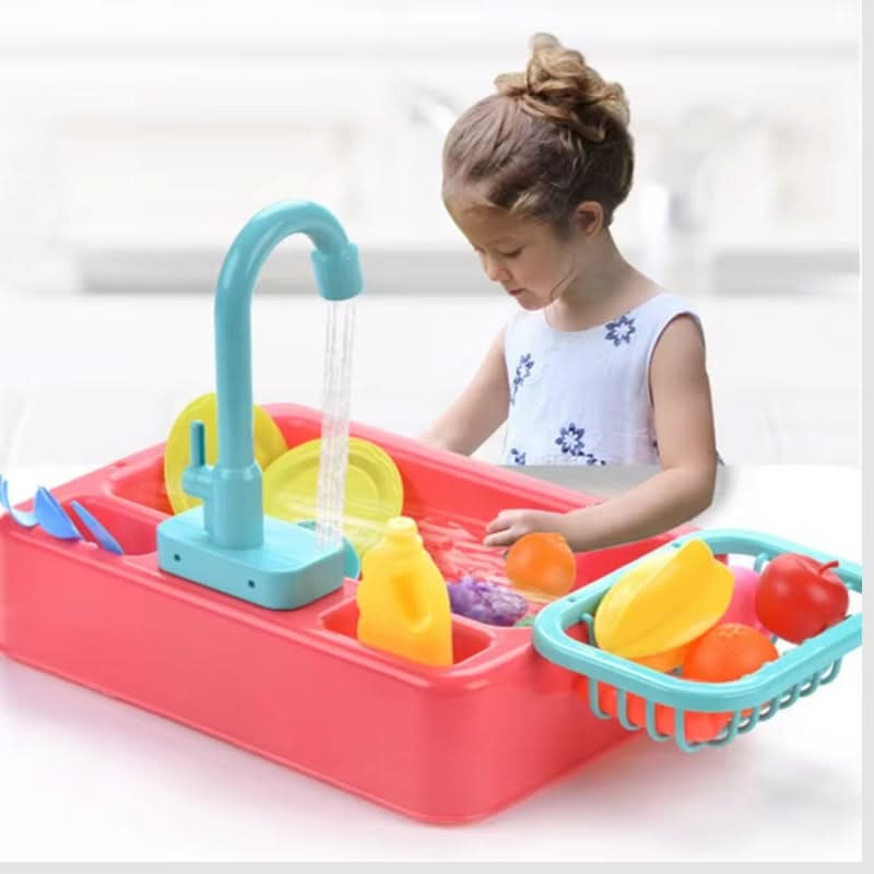 Norvo | Barne Mini Vask Lekesett med Krane og Grønnsaker