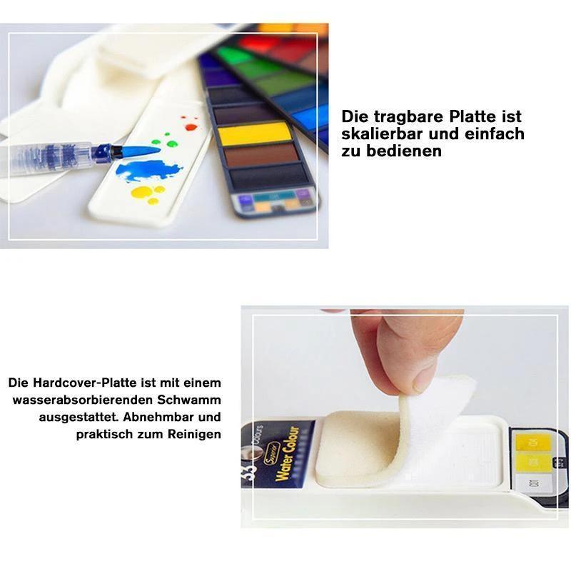 Norvo | Solid Gouache Pigment Palett