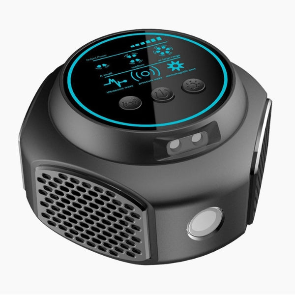 Norvo | Plug-In Ultrasonic Mus Repellent | Kjemikaliefri. Stille og dekker opptil 3200 kvadratfot for innendørs og utendørs bruk