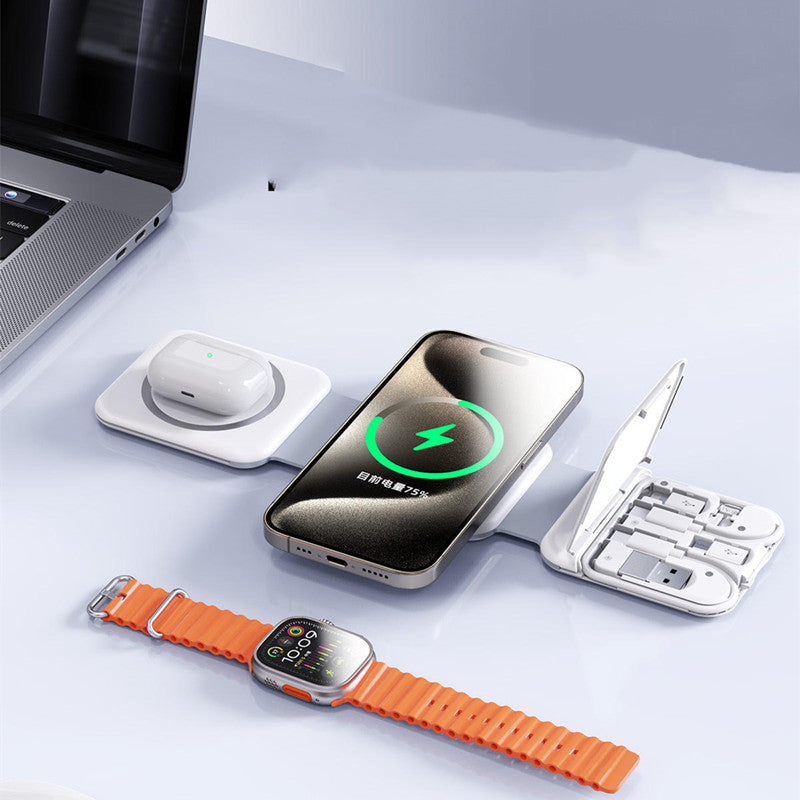 Norvo | 3-i-1 Multi-Funksjonell Trådløs Overlevelseskortlader