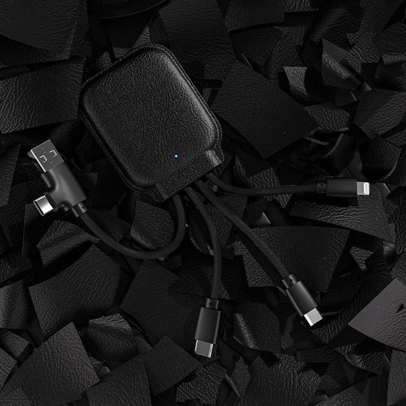 Norvo | 3000mAh To-veis Hurtiglading 3-i-1 Octopus Power Bank