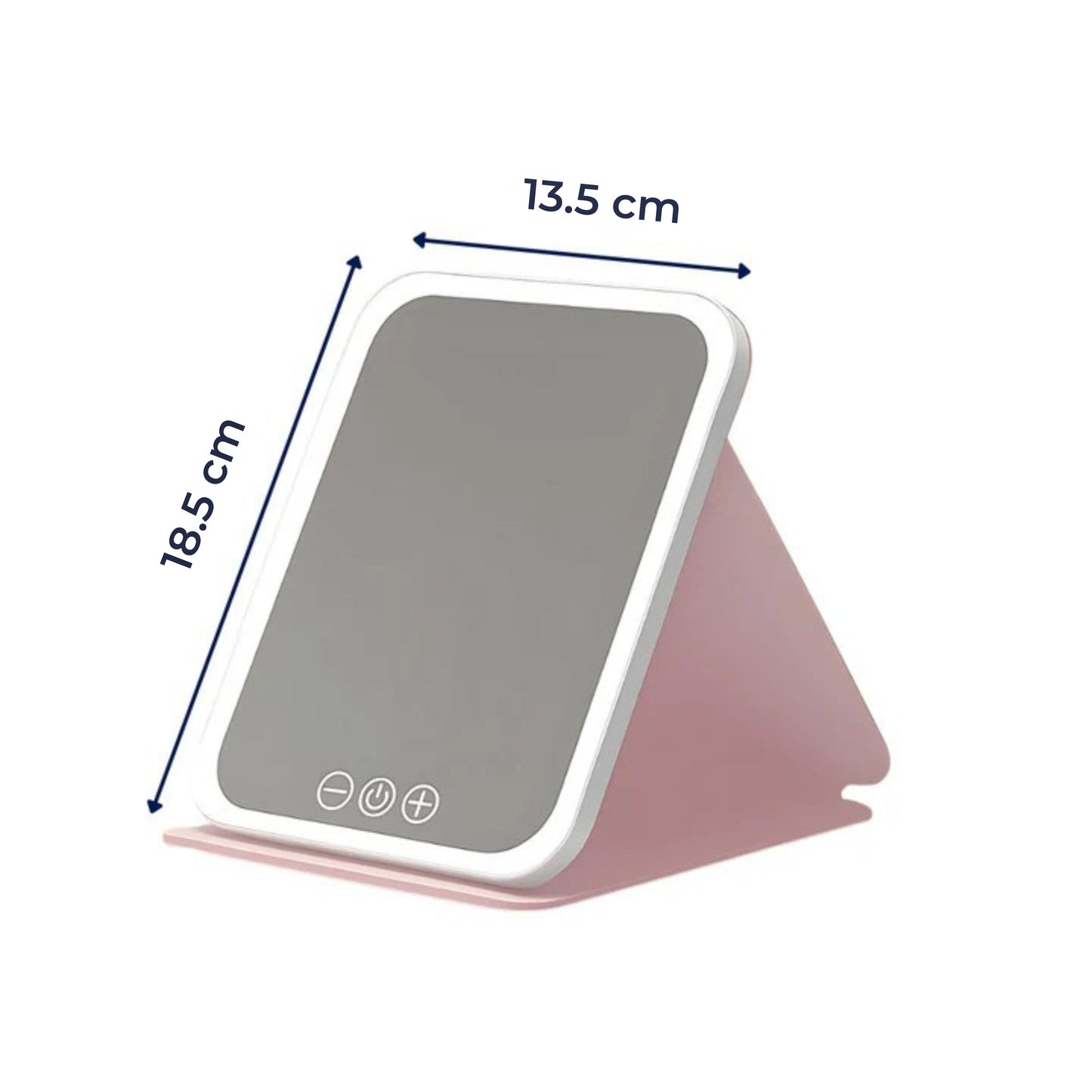 Justerbar 3-farge belysning – Oppladbar bærbar design – Perfekt for reisende og skjønnhetsfans Norvo