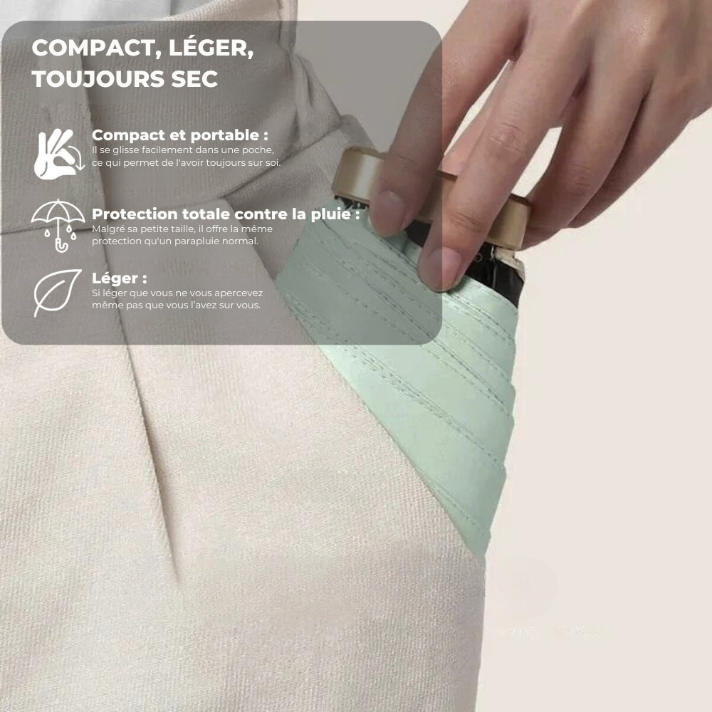 Norvo | Kompakt Paraply – Ditt hemmelige våpen mot regnet