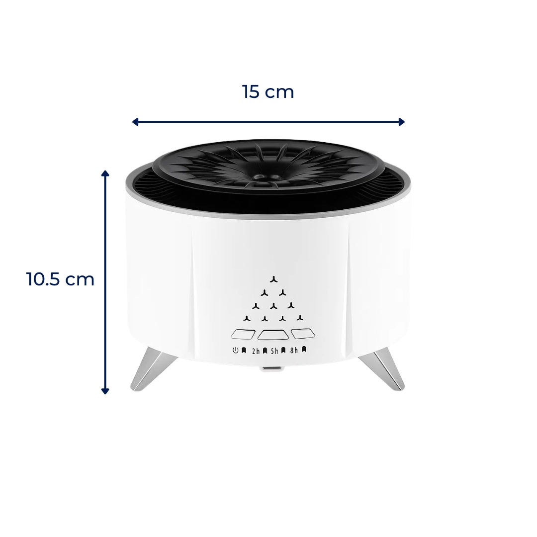 Ultralyd Stille Drift – 350 ml Tank – Søvn Avslapning – Lindrer Tørr Luft & Hjelper Bedre Pust Norvo