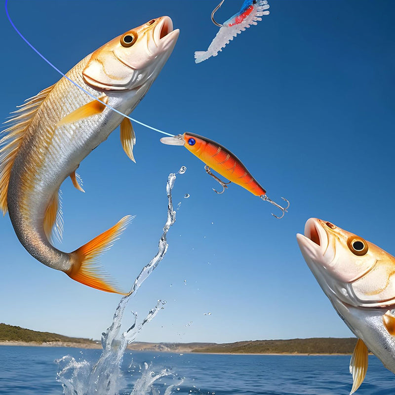 Norvo | 24 Dager Jule Nedtelling Fiskestang Sett