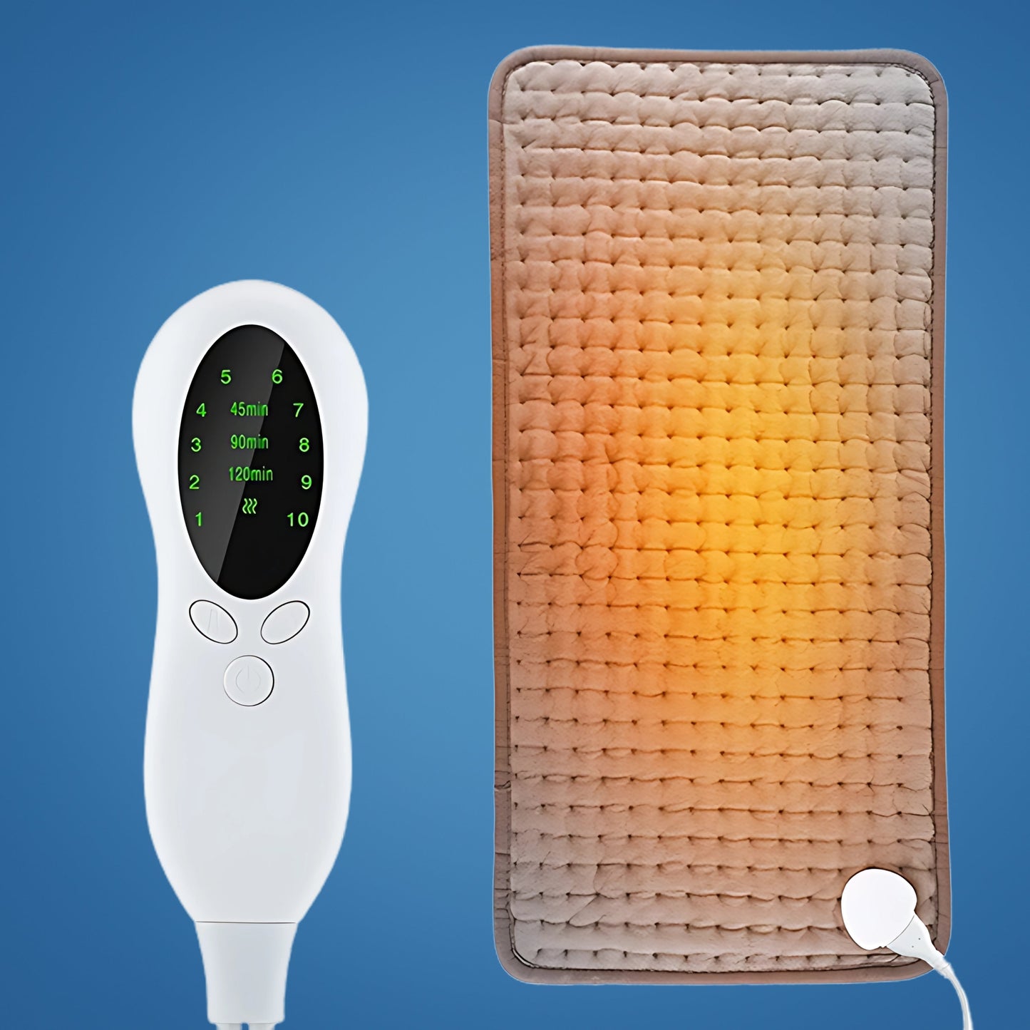 Norvo | Bærbare oppvarmede puter for ryggsmerter, muskel- og leddsmerter – Justerbar varme for kramper og stress