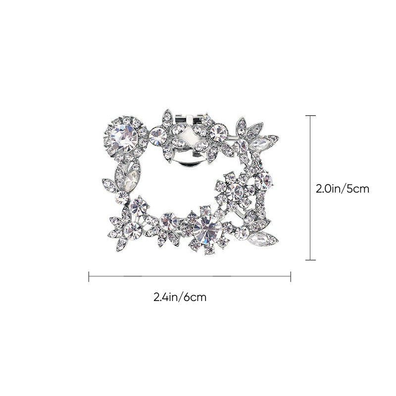 Norvo | Detachable Rhinestone Hæler med Spenne