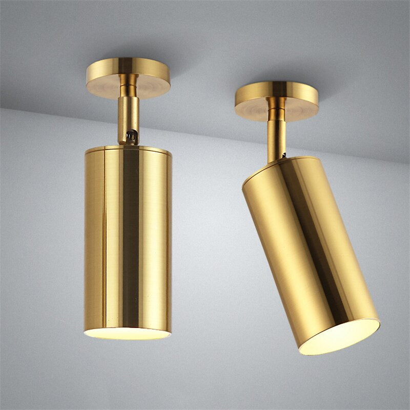 Norvo | Nordisk Messing Gull Spotlight - 5W/10W Led -Lampe