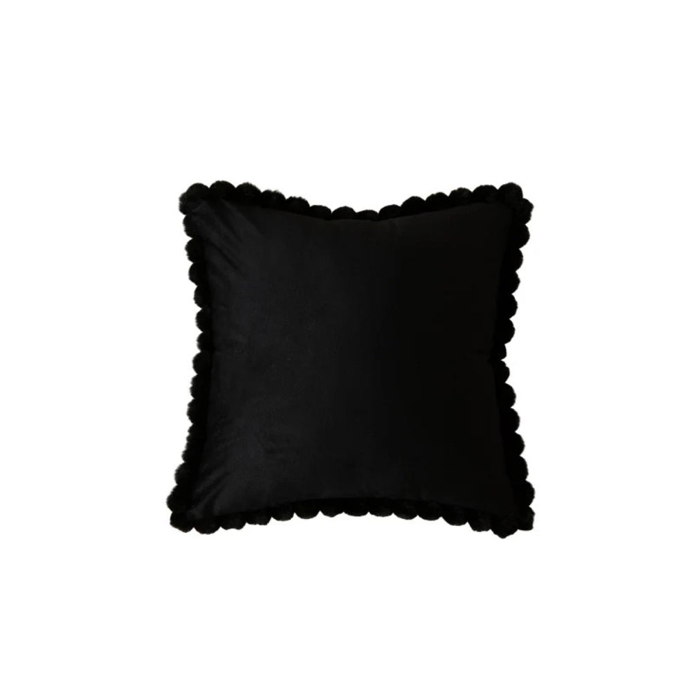 Norvo | Fløyel Pom-Pom Trim Putetrekk