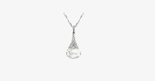 Norvo | Crystal Water Drop Pendant - Multicolor Østerrikske Krystaller med Hummerlås