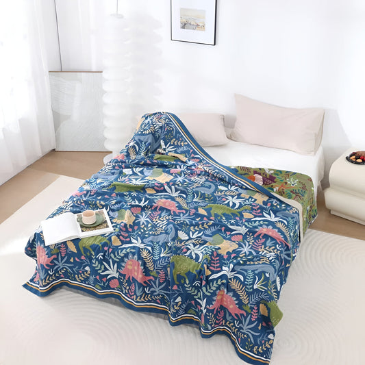 Norvo | Dinosaur Forest Bomullspledd