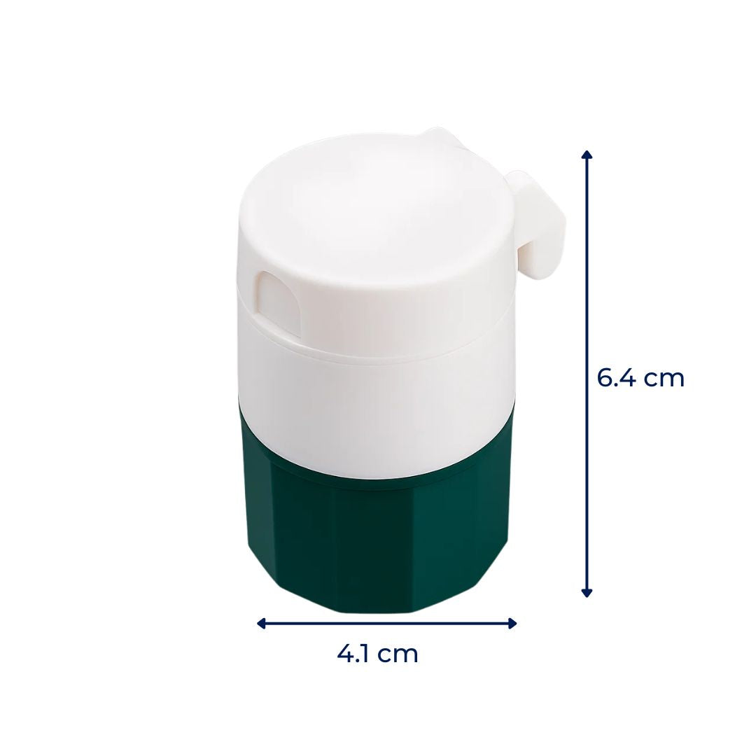 Presis splitte og knuse – Holdbar kompakt veske – Enkel svelging lindring – Sikrere dosering – Reisevennlig Norvo