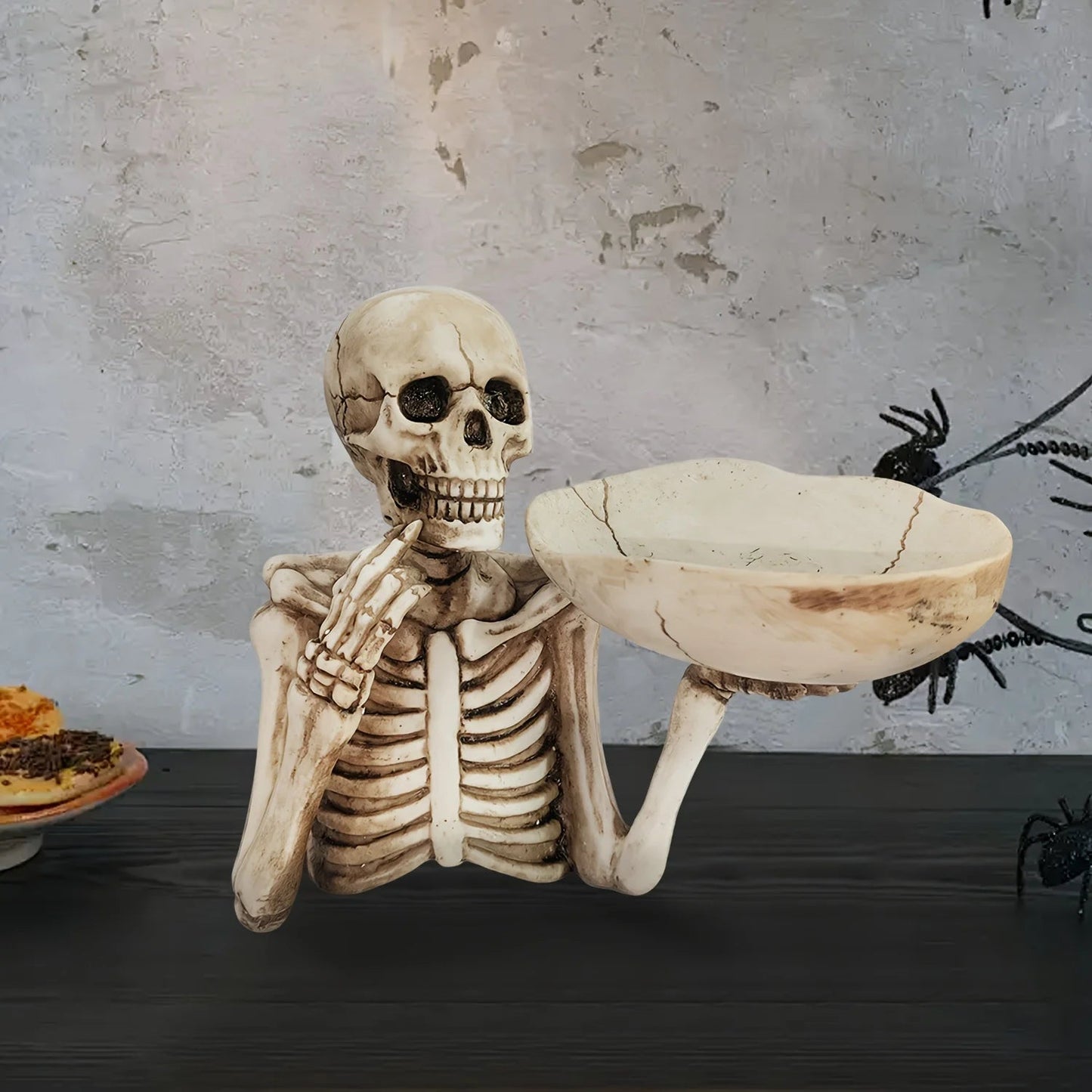 Norvo | Spooky Skeleton Halloween Candy Bowl