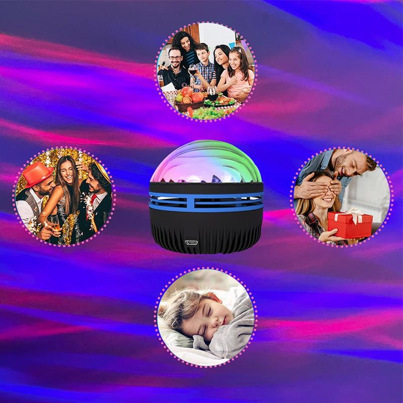 Norvo | 2 i 1 Nordlys og Oseanbølge Prosjektor