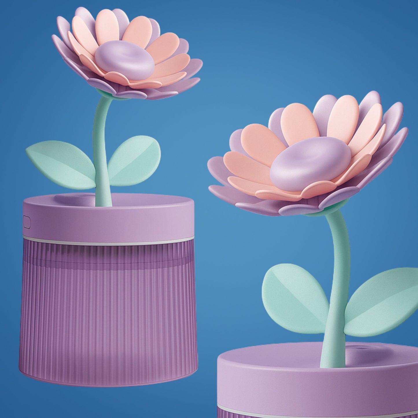 Auto Shut-Off – 260 ml Vannbeholder – Stille Luftfukter for Soverom Norvo