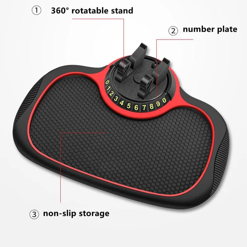 Norvo | Multifunksjonelle Bile Anti-Sklimatte Bilen Telefonholder