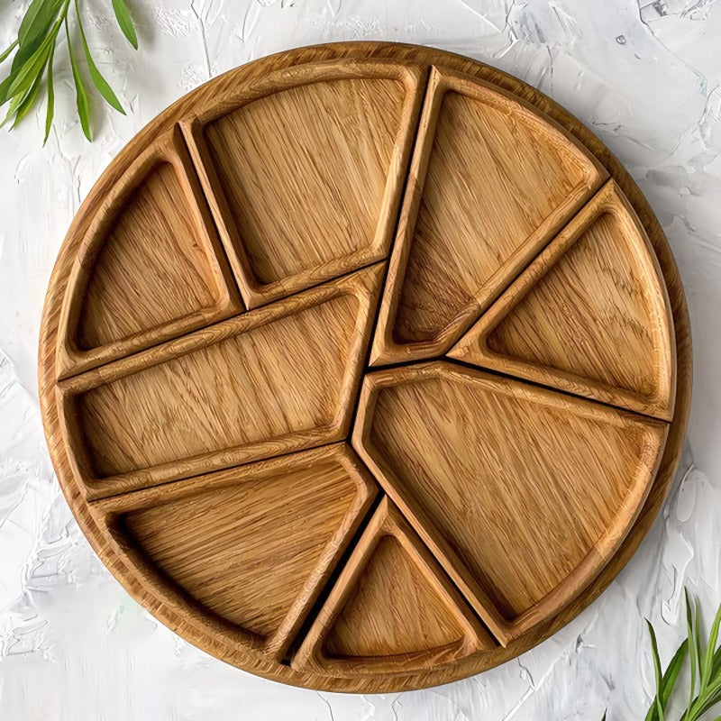 Norvo | Puslespillbrett - Tre med avtakbare skillevegger