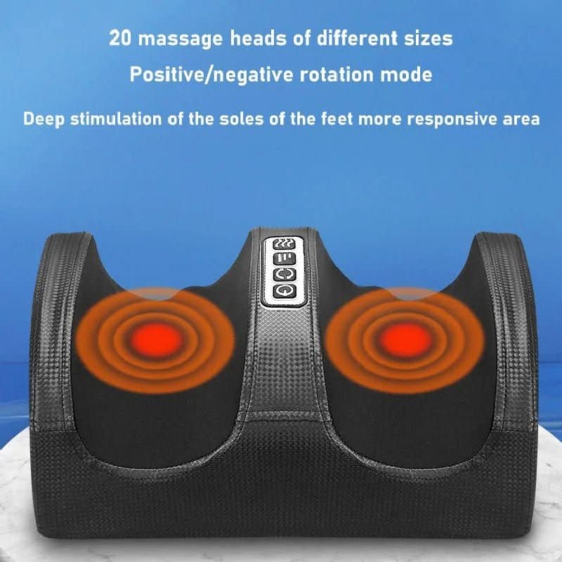 Norvo | Luksus Shiatsu fotmassager med varmefunksjon | 12 3D massasje baller & timer