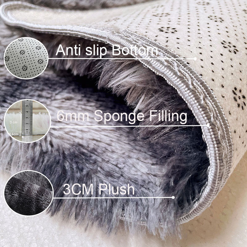 Norvo | Plush Gray Area Rug for Modern Home Decor