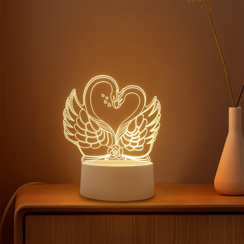 SwaneLume – USB 3D LED Bordbelysning Norvo