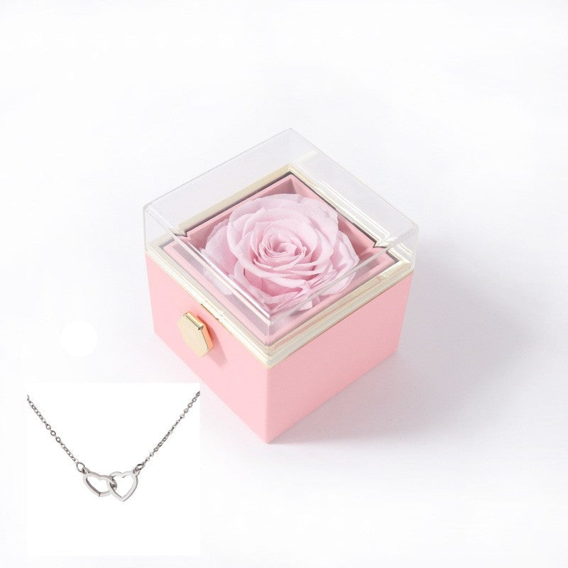 Norvo | 180° Rose Gift Box™ | Med Gravert Kjærlighetsanheng
