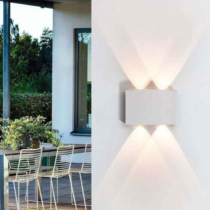 Norvo | Vegglampe Moderne Hvit LED Vanntett Lampe