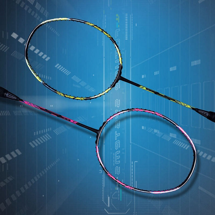 Norvo | Offensiv badmintonracket med sekundær forsterkning laget av 32 pund karbonfiber