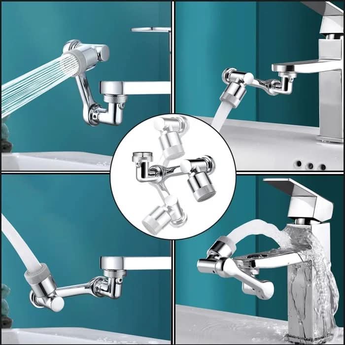 Norvo | SplashTurn - 1080° roterbar kran med sprutbeskyttelse