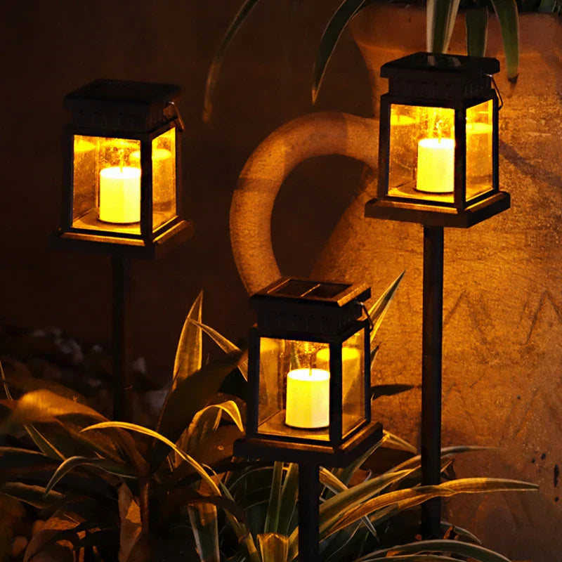 Norvo | Solenergi LED Lantern - Stilfull belysning for utendørs bruk med miljøvennlig energi
