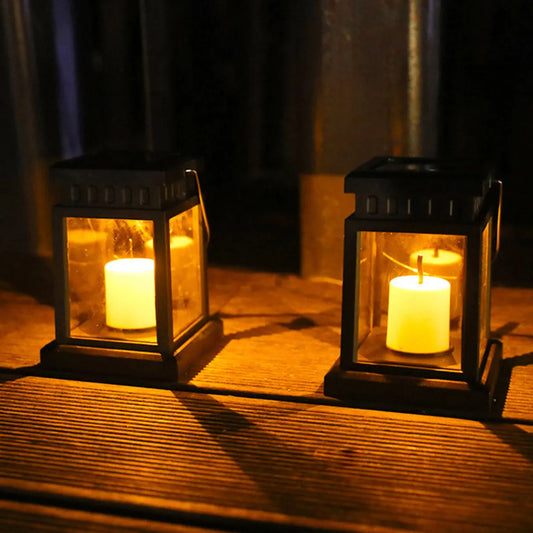 Norvo | Solenergi LED Lantern - Stilfull belysning for utendørs bruk med miljøvennlig energi