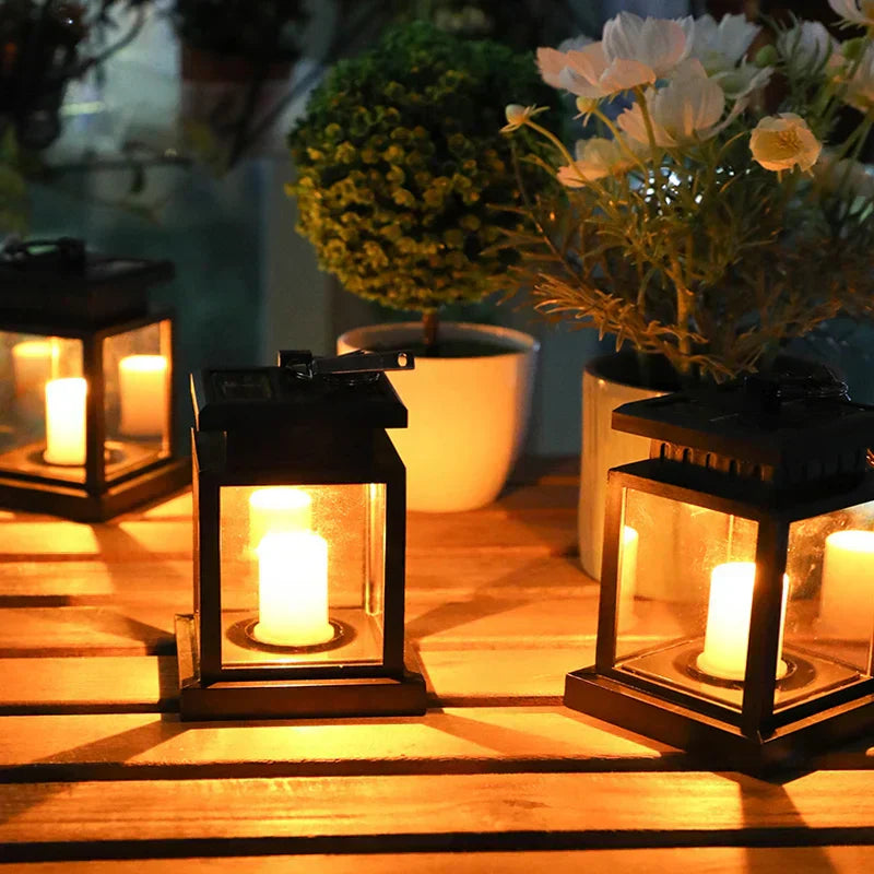 Norvo | Solenergi LED Lantern - Stilfull belysning for utendørs bruk med miljøvennlig energi