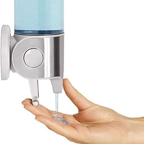 Såpedispenser 500 Ml Stål Veggmontert Norvo