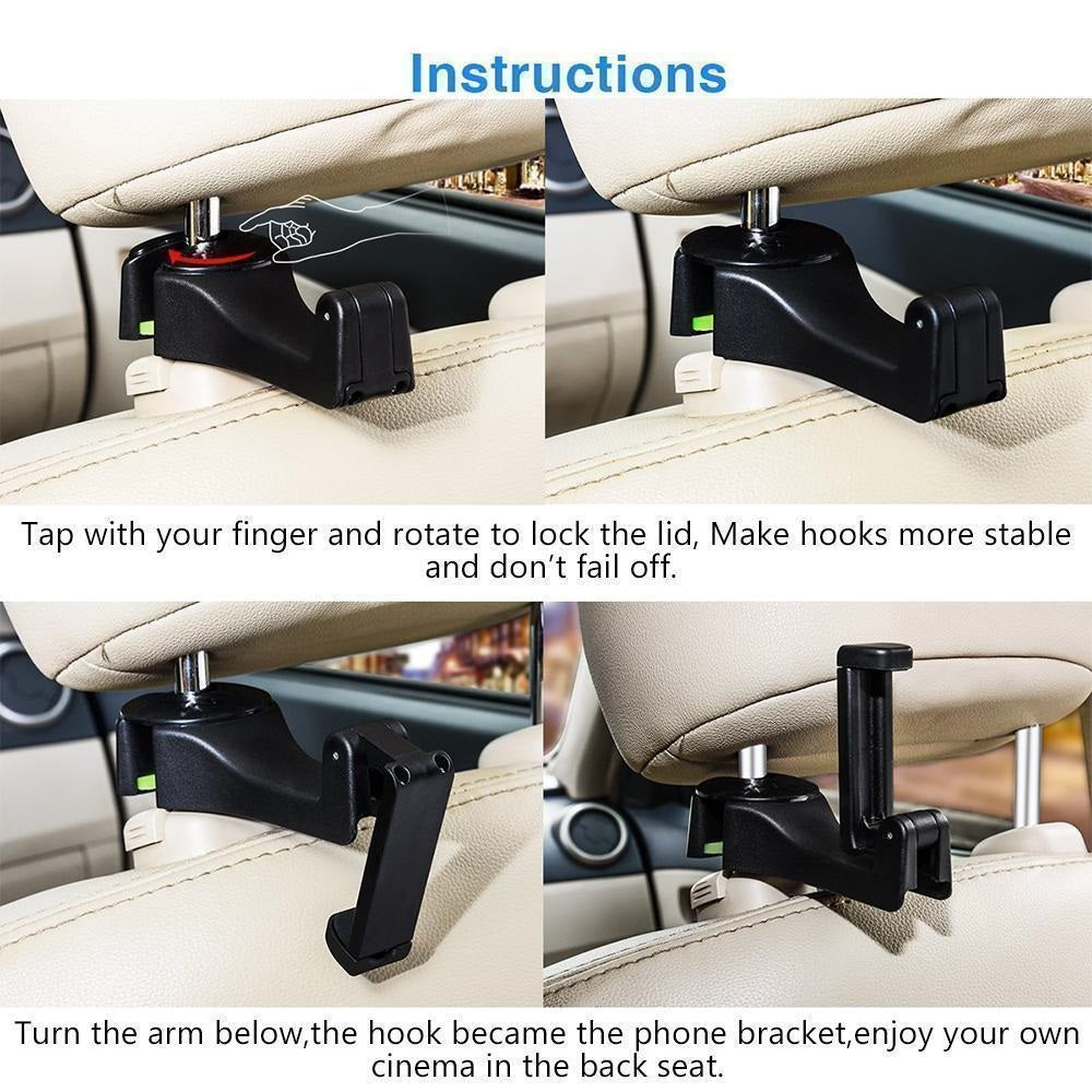 Norvo | Bærbar bil hodestütthook