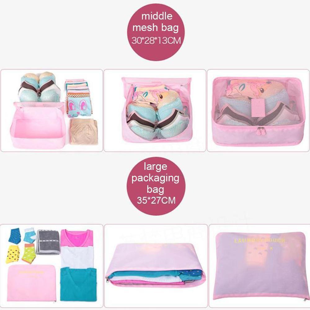 Norvo | Reiseklær Oppbevaringsbag (1 Sett, 6 Deler)