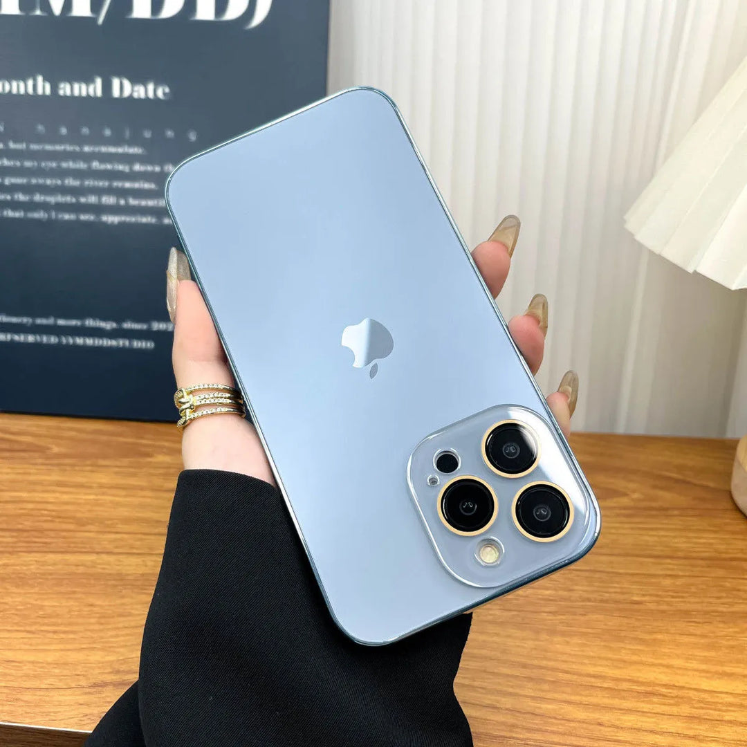 Norvo | Elico Lakkert Matt Akryl Herdet Glass iPhone Beskyttelsesdeksel