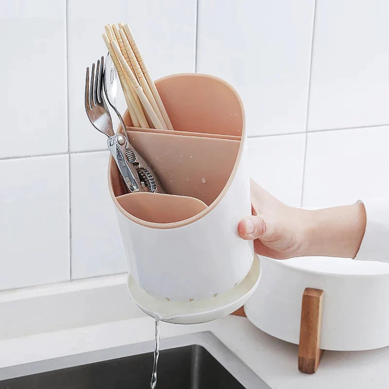 Bestikkholder med dreneringsbolle