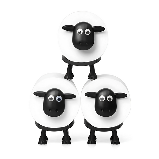 Norvo | Sau Toalettpapirholder | Sjarmerende, Plassbesparende Design for Bad Organisering & Morsom Dekor