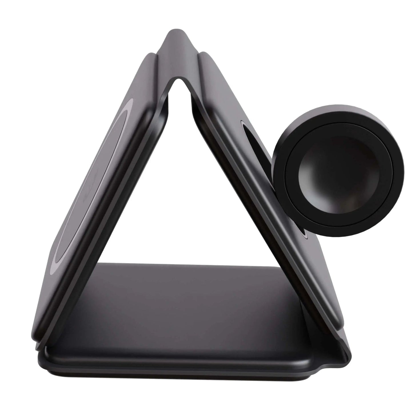 Norvo | TriCharge Fold – 3-i-1 Flettbar Trådløs Laderesion