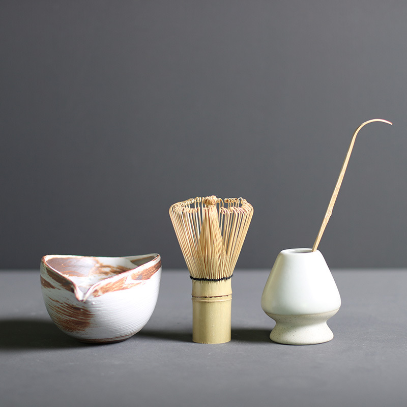 Norvo Set | Tradisjonell matcha visp og bolle | Perfekt forberedelse | Høykvalitets tilbehør