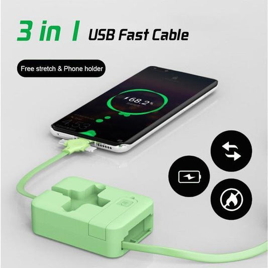 Norvo | 4-i-1 Data Kabel Telefon Stativ
