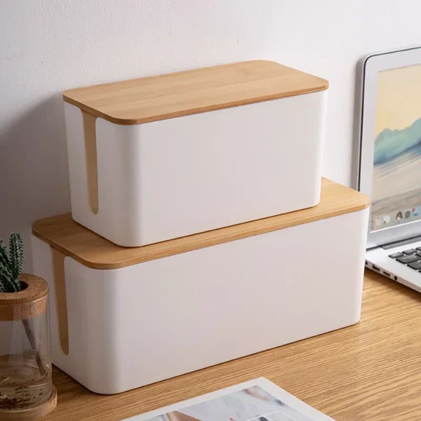 Norvo | Ledning Organiser Boks for Ryddig Kabelhåndtering