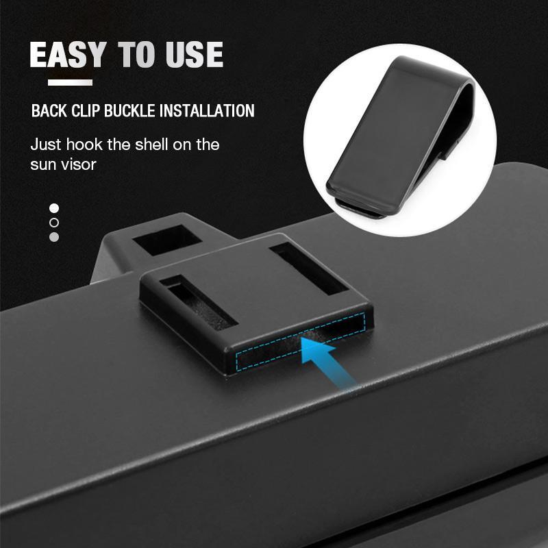 Norvo | Universelt solbrilleetui for bilskjerm